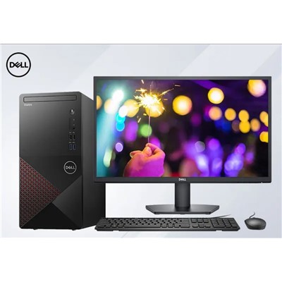 戴爾（DELL）成就3890第11代i5處理器商務(wù)辦公臺(tái)式機(jī) 21.5顯示器 有線(xiàn)鍵盤(pán)有線(xiàn)鼠標(biāo)8G內(nèi)存 1T+128G固態(tài) 全國(guó)聯(lián)保3年
